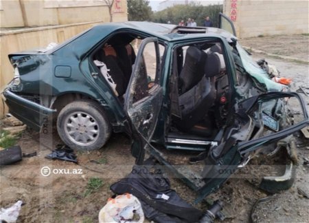 Смертельное ДТП в Баку: погибшие в аварии ехали на свадьбу