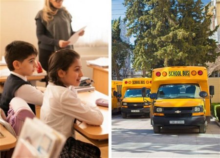 В Азербайджане будет организовано использование школьных автобусов