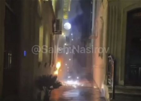 Официальное заявление по поводу пожара в ресторане в Ичери шехер