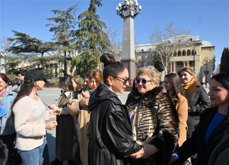 Мехрибан Алиева поделилась кадрами поездки в Гянджу