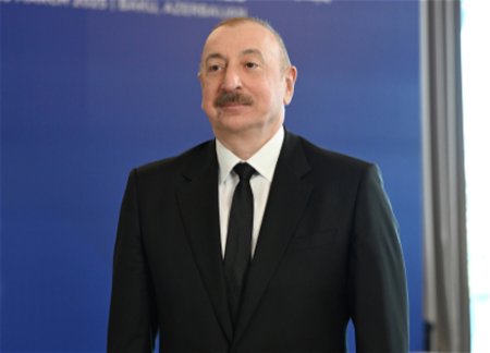 Президент Азербайджана Ильхам Алиев дал интервью телеканалу «Евроньюс»