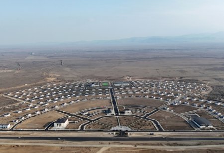 Алиевы посетили село Сарыджалы