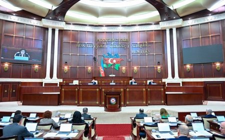 Объявлена повестка дня очередного пленарного заседания Милли Меджлиса