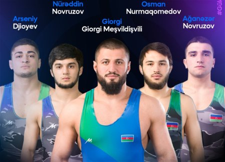 Трое азербайджанских борцов вольного стиля - в полуфинале чемпионата Европы