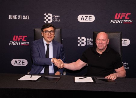 Азербайджан впервые примет турнир UFC