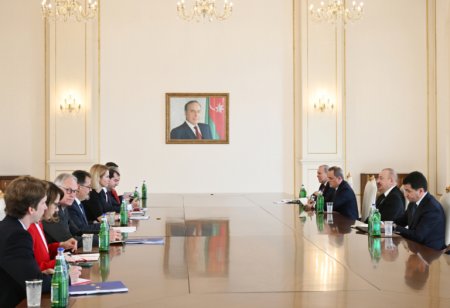 Ильхам Алиев принял Каю Каллас