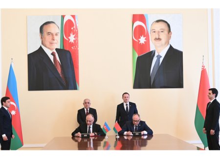 Между правительствами Азербайджана и Беларуси подписан документ о сотрудничестве в области ветеринарии