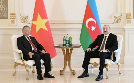Главы государств Азербайджана и Вьетнама выступили с заявлениями для прессы