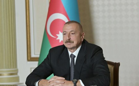 Президент Ильхам Алиев и первая леди Мехрибан Алиева приняли участие в открытии мечети в селе Дашалты Шушинского района