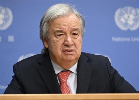 Генсек ООН поздравил Президента Ильхама Алиева