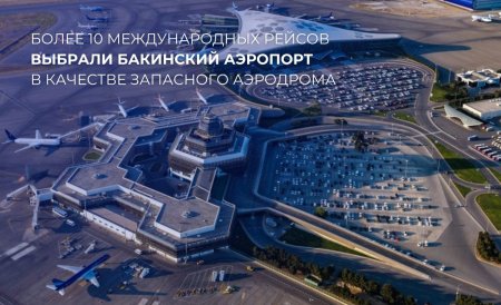 Из-за ударов Израиля по Ирану самолеты сели в Баку