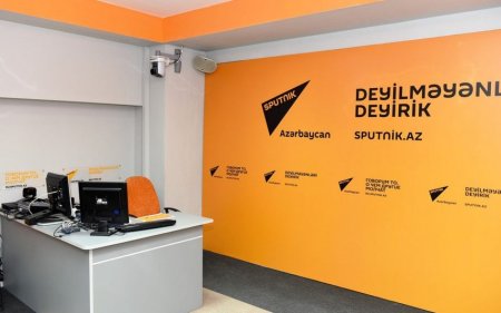 В офисе агентства "Спутник-Азербайджан" проводится операция