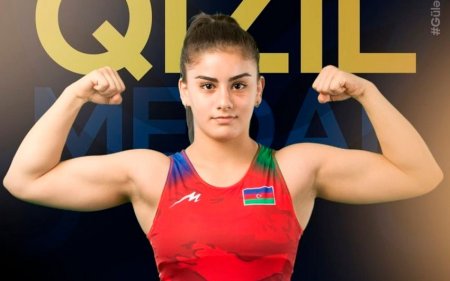 Гюнай Гурбанова во второй раз стала чемпионкой Европы по борьбе