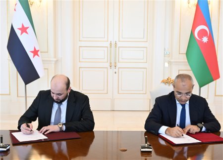 Между SOCAR и Правительством Сирийской Арабской Республики подписан Меморандум о взаимопонимании