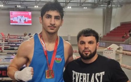 Азербайджанский боксер завоевал золотую медаль в Португалии