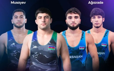 Два азербайджанских борца поборются за бронзу на чемпионате мира