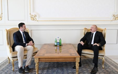 Ильхам Алиев принял президента компании The Goldman Sachs