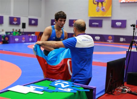 Азербайджанский борец стал чемпионом III Игр стран СНГ