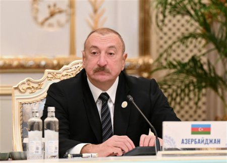 Президент Ильхам Алиев выступил на заседании Совета глав государств СНГ в узком составе