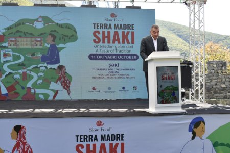 Шеки организовал гастрономический фестиваль Terra Madre