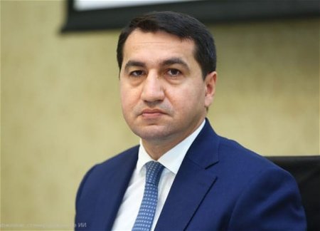 Хикмет Гаджиев опубликовал фото Зангезурского коридора