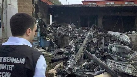 Потерпевший крушение в Дагестане вертолёт упал на коттедж на базе отдыха