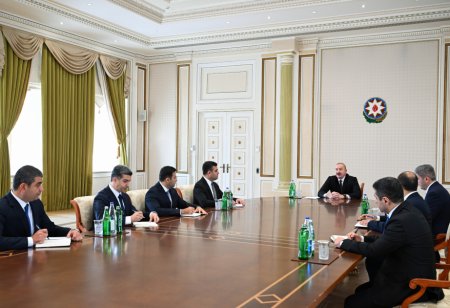 Ильхам Алиев принял нового полномочного представителя президента в НАР и глав ИВ ряда районов