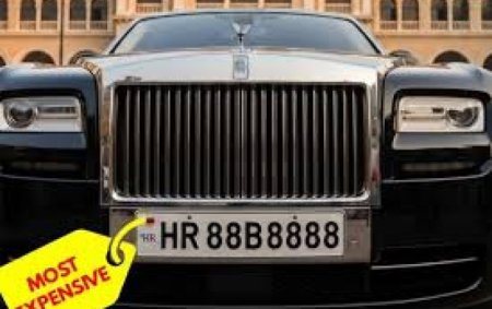В Индии автомобильный номер с шестью восьмерками продали за $130 тыс.