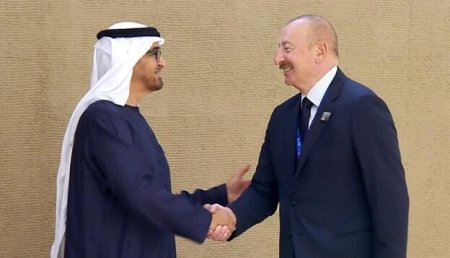 Ильхам Алиев поздравил президента ОАЭ