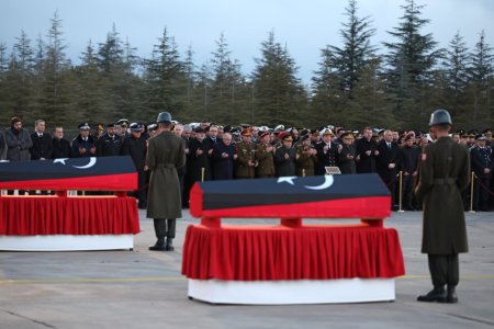 В Анкаре простились с жертвами крушения ливийского самолета