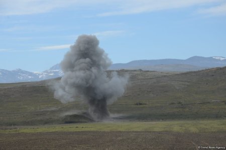 B Джебраиле человек подорвался на мине