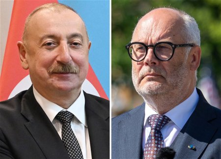 Ильхам Алиев поздравил президента Эстонии