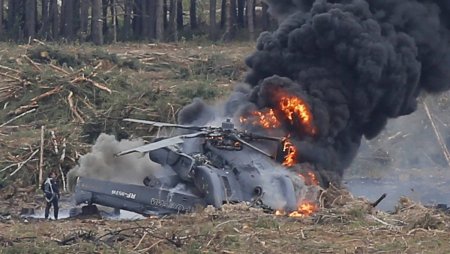В Иране разбился военный вертолет