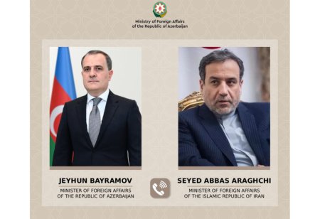 Джейхун Байрамов выразил соболезнования иранскому коллеге в связи с гибелью Хаменеи