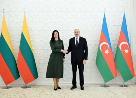 Ильхам Алиев принял премьер-министра Литвы