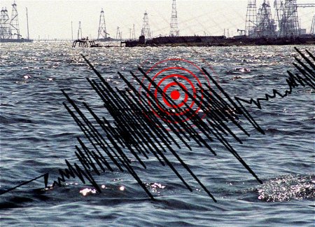 В Каспийском море сегодня произошло четвертое землетрясение