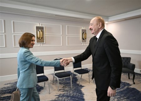 В Анталье состоялась встреча Президента Ильхама Алиева с Президентом Молдовы