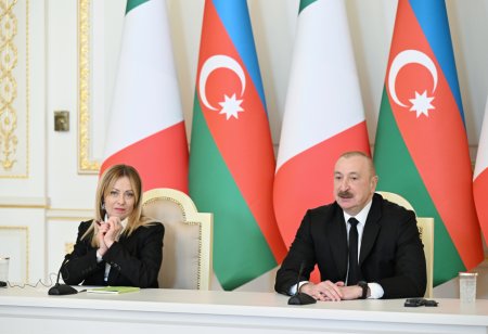 Джорджа Мелони: Уверена, что дружественные связи между Италией и Азербайджаном будут развиваться и впредь