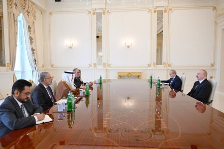 Президент Ильхам Алиев принял делегацию во главе с президентом группы Исламского банка развития