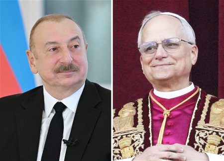 Ильхам Алиев поздравил Папу Римского с Днем коронации