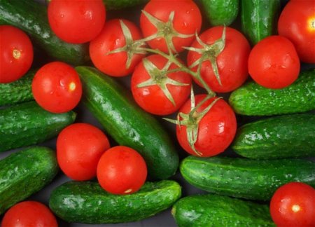 Россия аременно запретила импорт томатов, огурцов и клубники из Армении