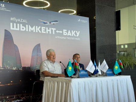 Открытие рейса Баку – Шымкент будет способствовать развитию связей между Азербайджаном и Казахстаном