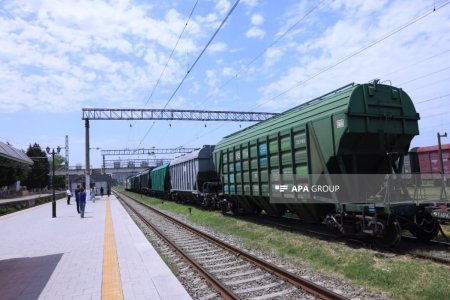Российское зерно отправлено в Армению транзитом через территорию Азербайджана