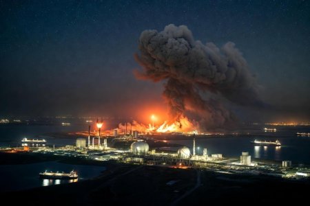 В Катаре на газовом заводе произошёл взрыв