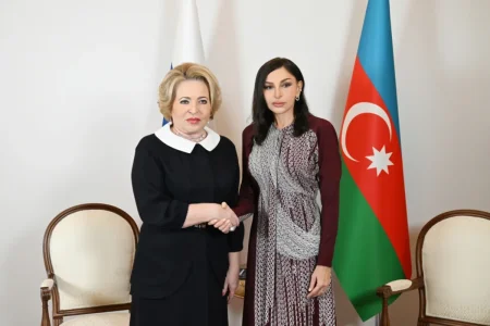 Валентина Матвиенко позвонила Мехрибан Алиевой