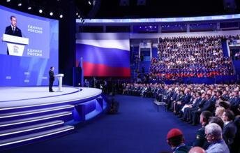 "Единая Россия" получает рекордное число мест в Госдуме