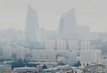 В Баку и на Абшеронском полуострове наблюдается пыльная погода