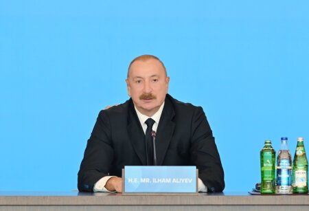 Президент Азербайджана: Во время Второй Карабахской войны представители всех этнических групп и религий сплотились в железный кулак