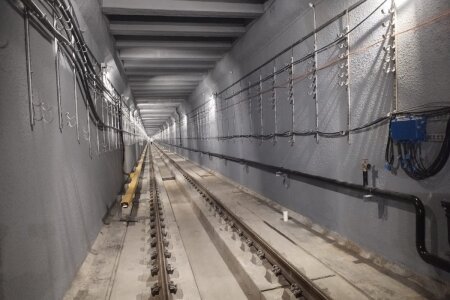 Завершены работы по реконструкции на тупиковом участке станции метро «Ази Асланов»
