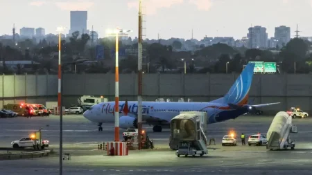 торой пилот Flydubai планировал направить самолет на аэропорт имени Бен-Гуриона или одно из зданий Тель-Авива